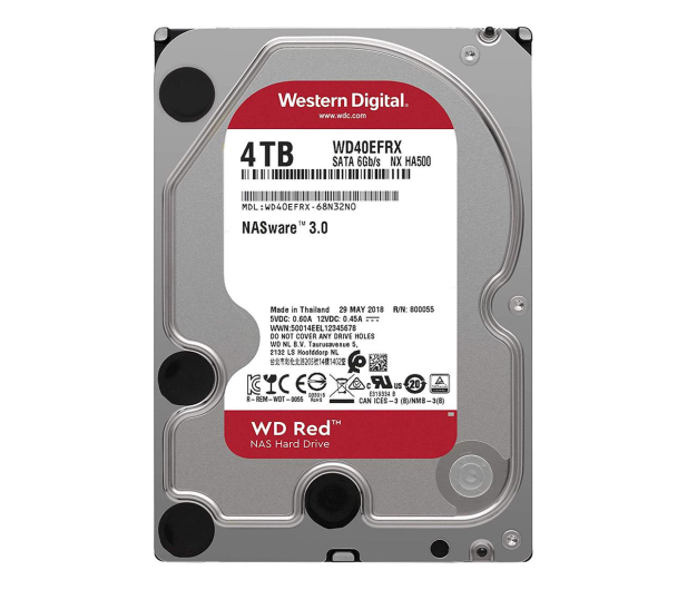 WD RED 4TB 5400obr. 64MB - 156834 - zdjęcie